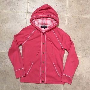 Jones New York Signature Snap Lightweight Hoodie